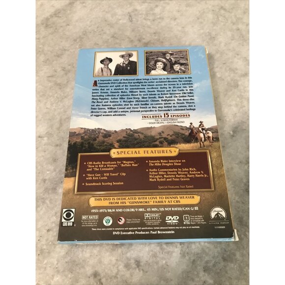 Gunsmoke: the Directors Collection DVD Set 9 Hours 45 Minutes - Picture 2 of 5